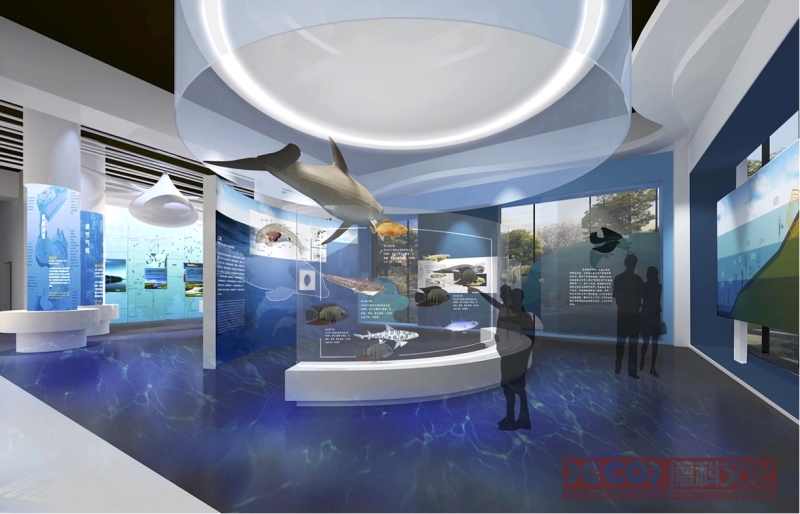  如何利用展覽廳設計來展示科技應用和智能化的發展和應用？